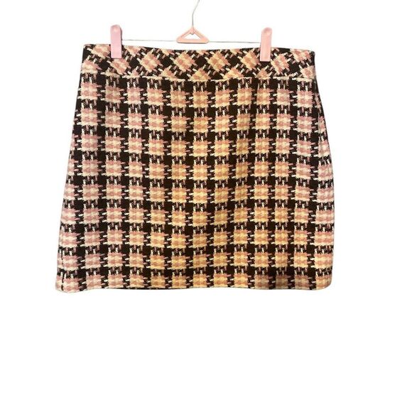 Ann Taylor LOFT Petites Plaid Skirt Size 14 Knee Length Multicolor - Picture 7 of 7